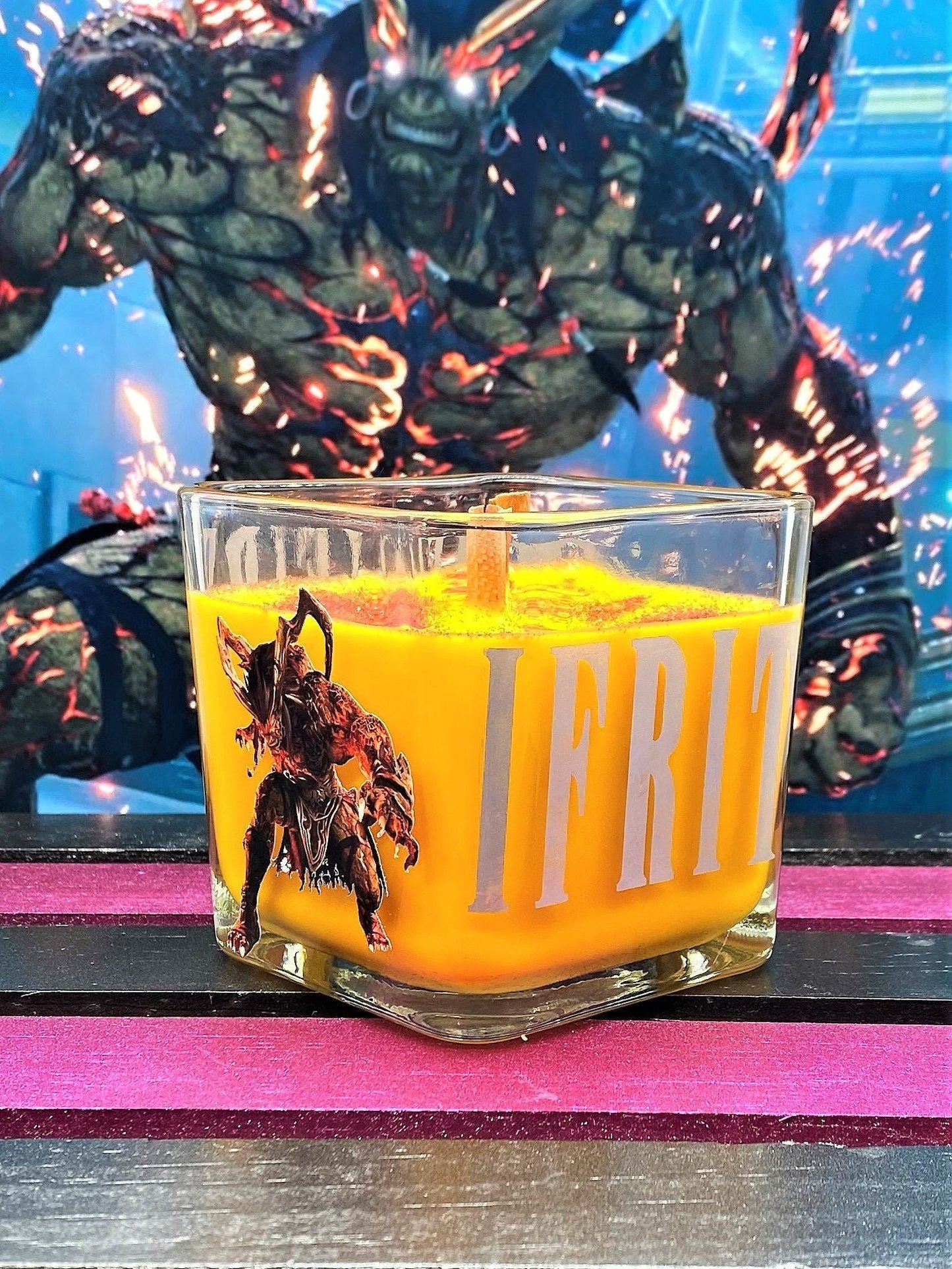 IFRIT Summon - HELLFIRE | 10 oz Candle